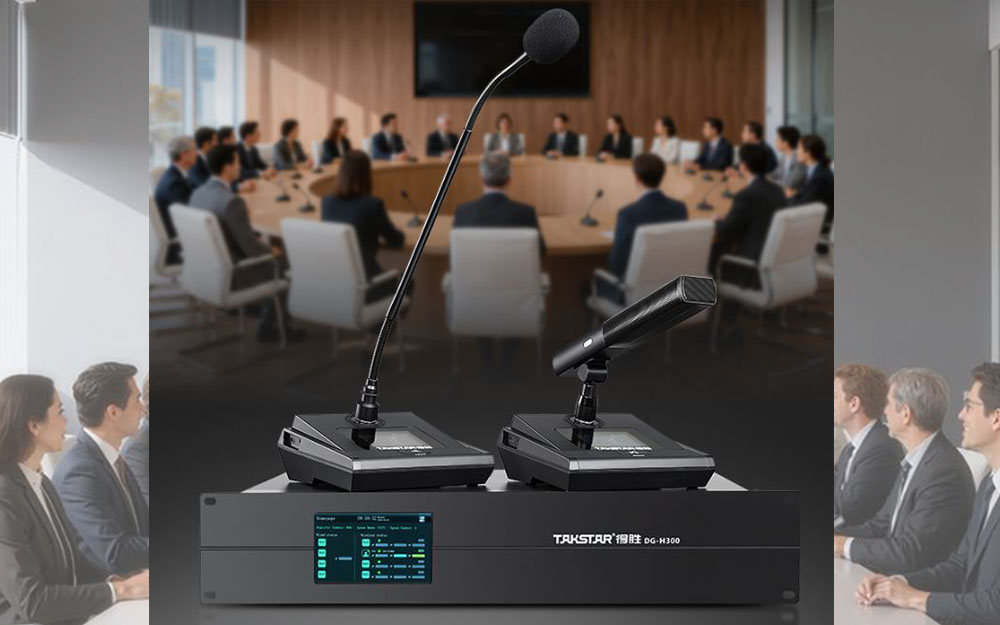 Takstar DG-H300 cho phép kết nối kép