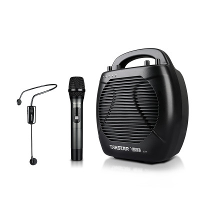 TAKSTAR E17 Máy trợ giảng kèm micro không dây cầm tay, micro đeo tai