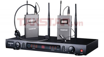 Bộ micro không dây TAKSTAR X7HH tầm xa cầm tay UHF hai kênh